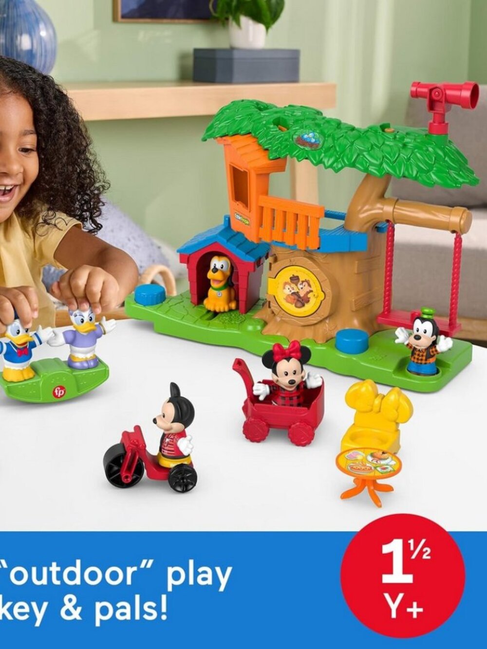 Disney Jr Tree Fort Playset Musical ToyFisher-Price Little People NEW IN BOX!!